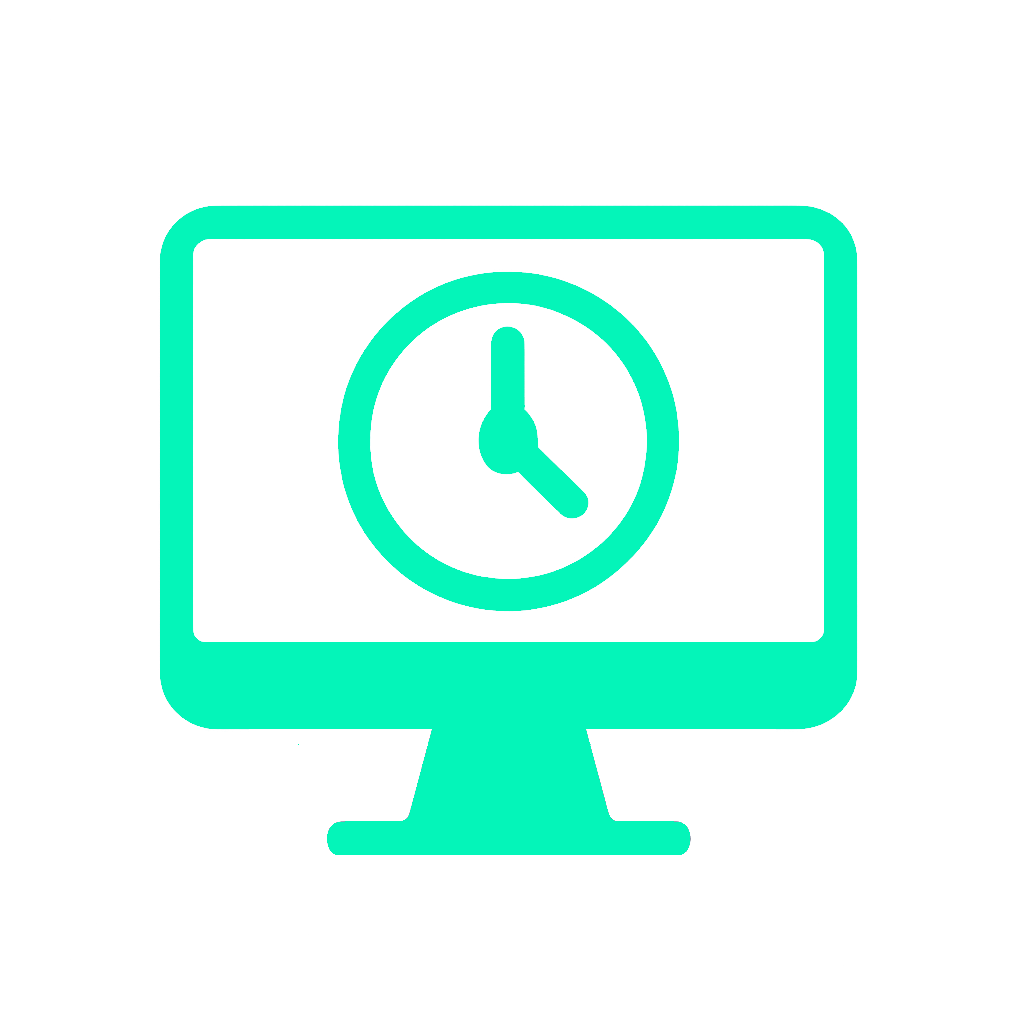 Delay Computer screen displaying a clock to represent integration delays