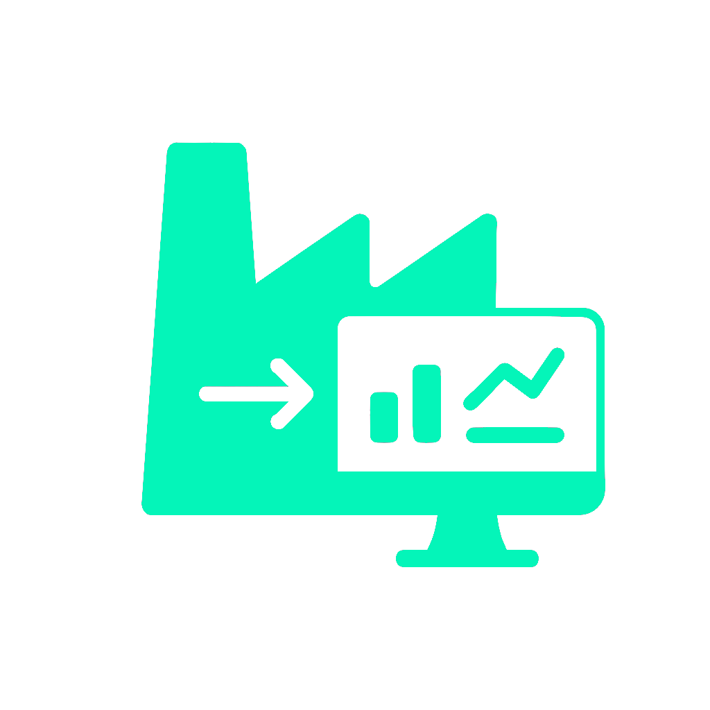 Industrial data platform for real-time monitoring of production and sensor data.